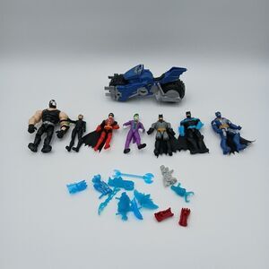 Lot Of Batman Figures And Accessories - Joker, Catwoman & More